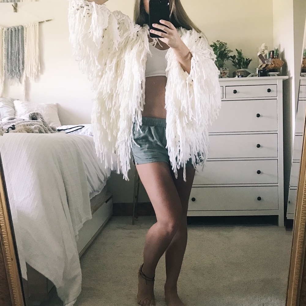 Plush Shag Jacket burning man